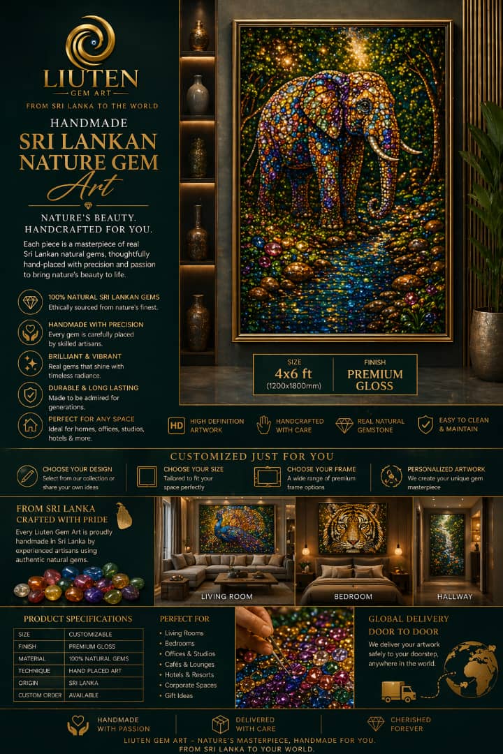 Sri lankan Gems Art