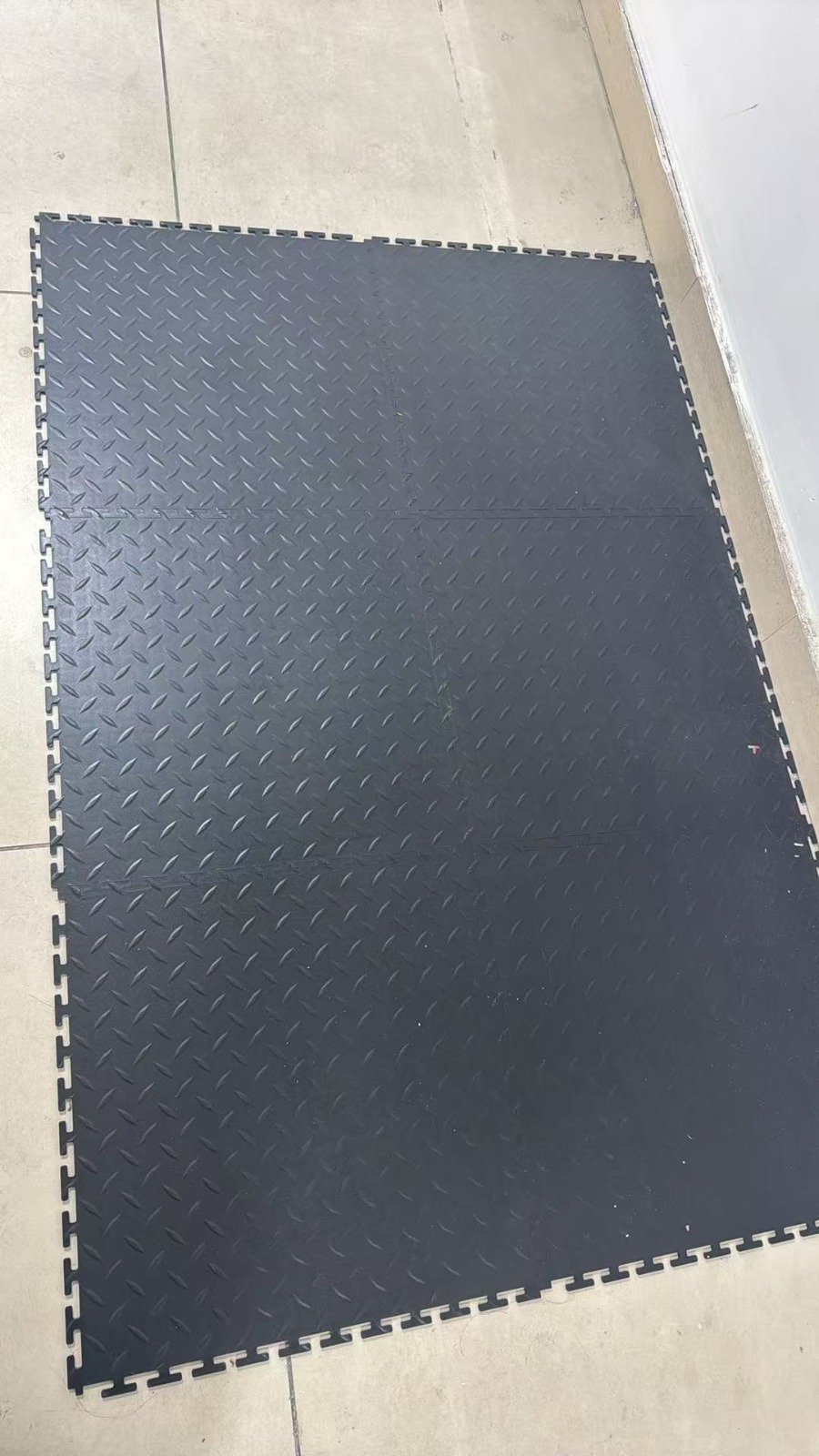 Interlocking PVC Floor Tiles