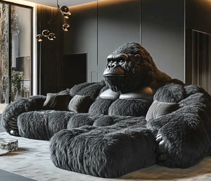 Gorilla Luxury Plush Sofa Set
