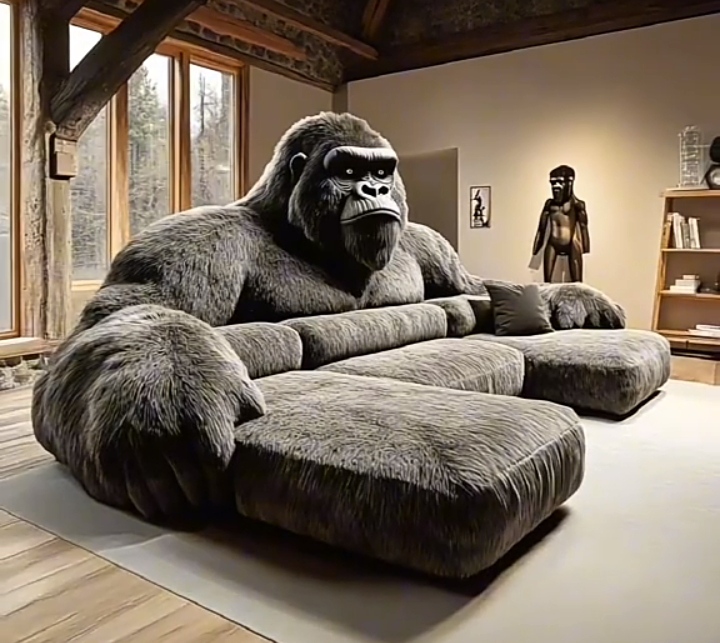 Gorilla Luxury Plush Sofa Set