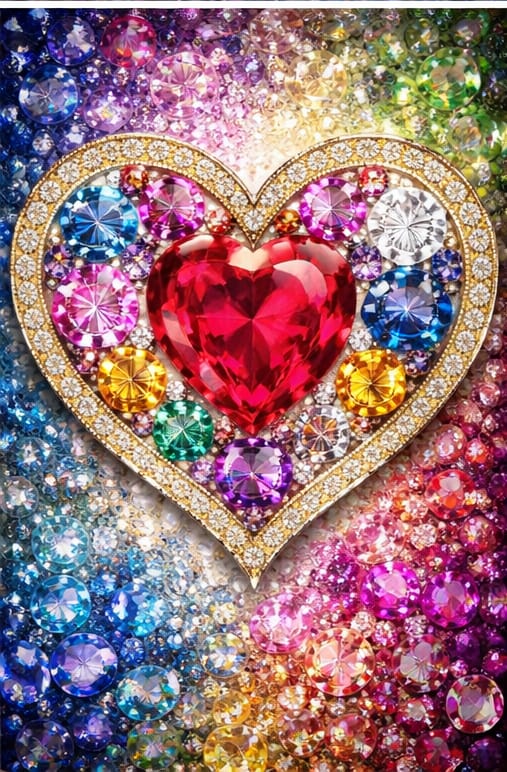 Natural Gem Art (60cmx120cm)