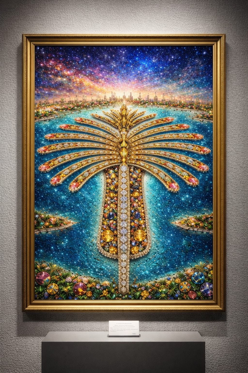 Natural Gem Art (60cmx120cm)