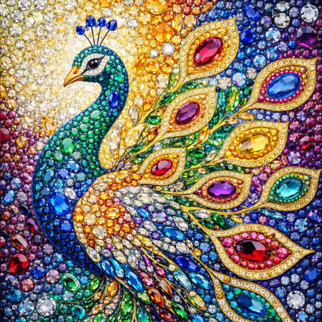 Natural Gem Art (60cmx120cm)