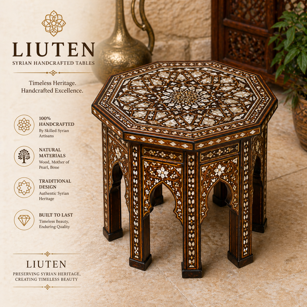 Syrian Handcrafted table