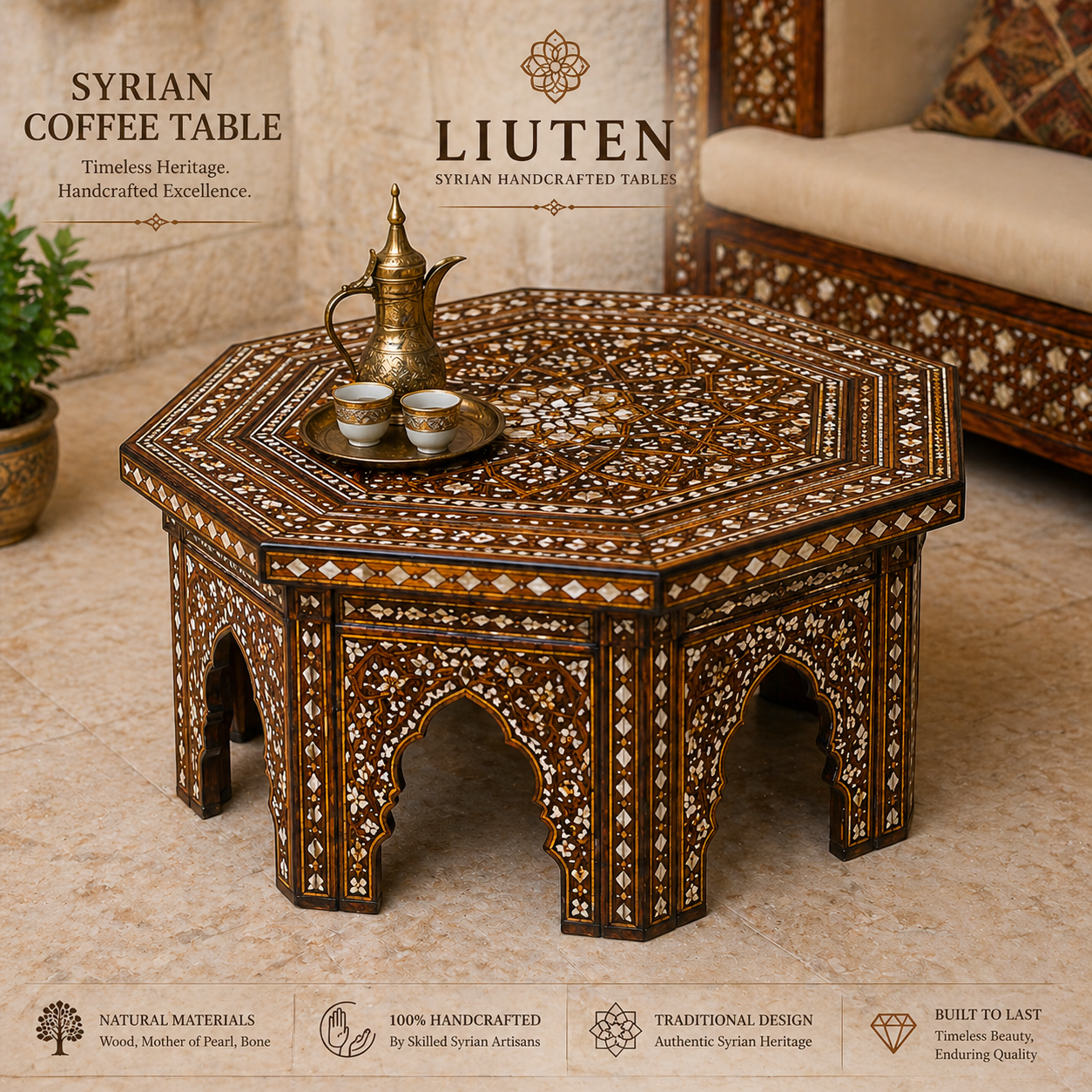 Syrian Handcrafted table